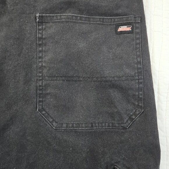 Dickies Men's 44x30 Flex Tough Max Technology Stretch Pants Black Straight Leg - Picture 8 of 16
